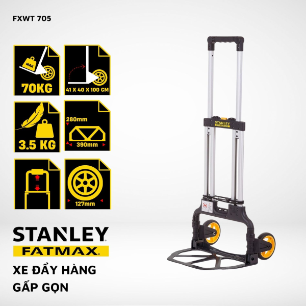 Xe đẩy Hàng 2 Bánh Stanley Fatmax – Usa Fxwt 705