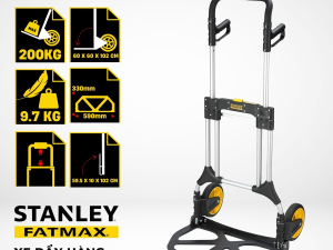 Xe đẩy Hàng 2 Bánh Stanley Fatmax – Usa Fxwt 707